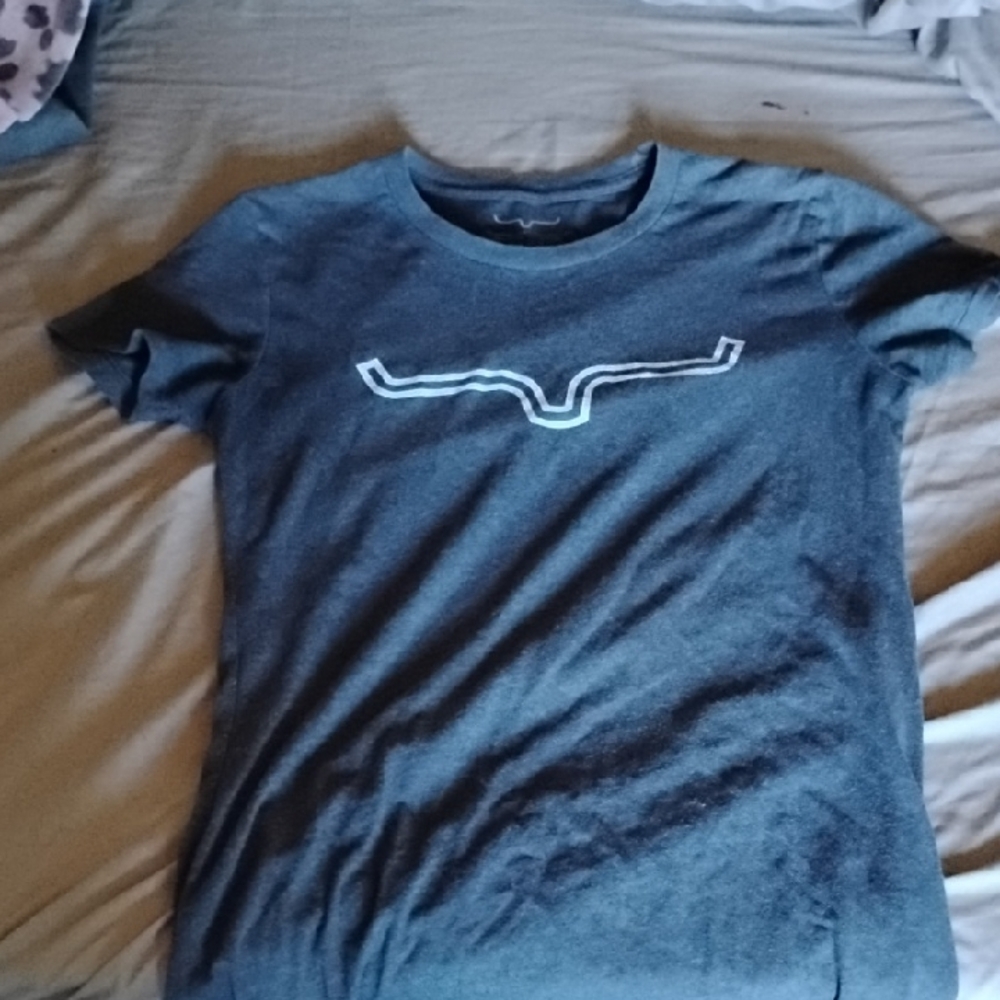 Kimes Ranch Black T-Shirt with White Logo